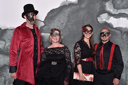 two couples at the Gala